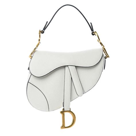 dior white saddle bag|Dior saddle bag price 2020.